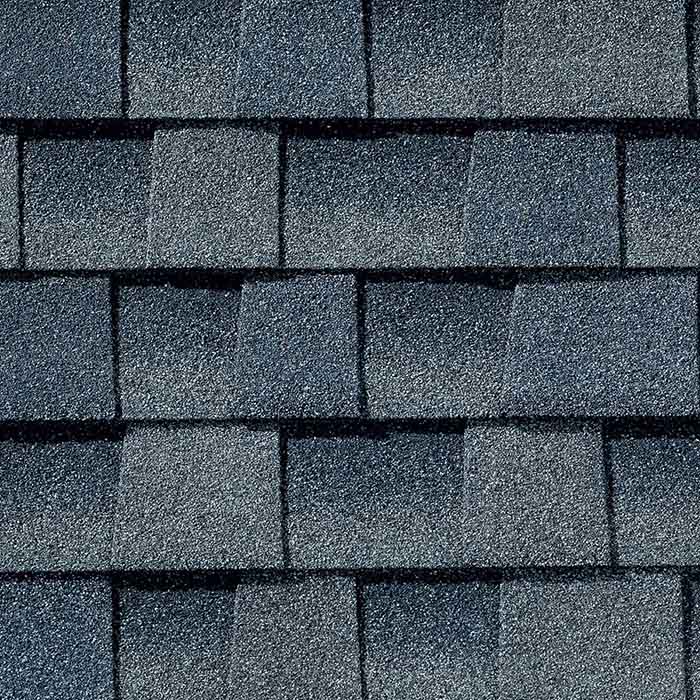 Close up photo of GAF's Timberline Ultra HD Biscayne shingle swatch
